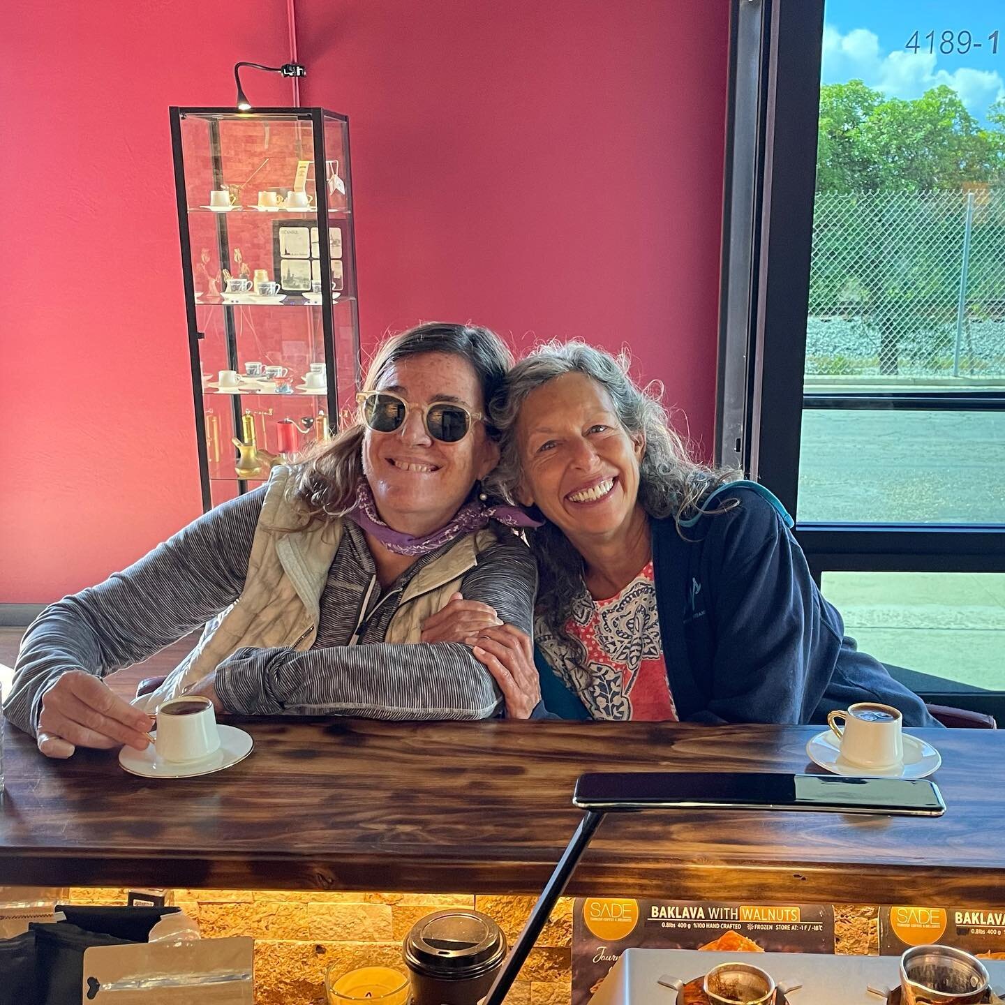 Annie and Barbara what a nice way to start a day . Thank you for your company